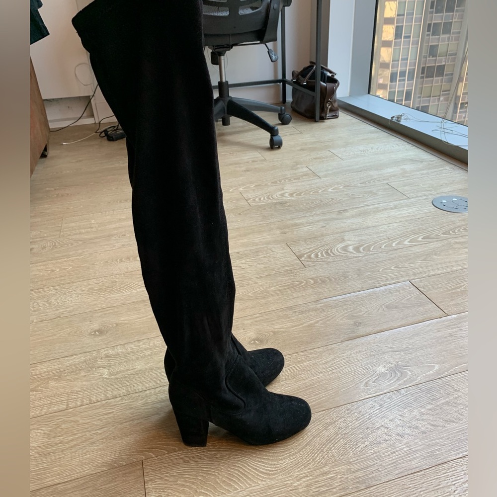 Thigh High Black Boots